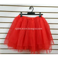 Plain Red Short Skirt